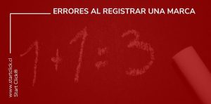 Errores al registrar una marca